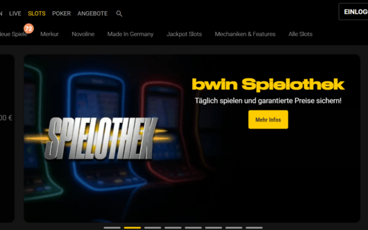Bwin Spielothek Startseite