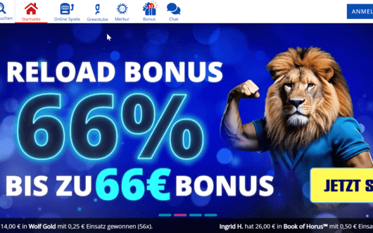 Loewenplay Reload Bonus