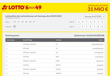 Lottozahlen Vom 24.06.2021 Lottozahlen Vom 24.06.2021