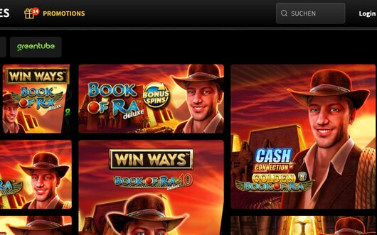 Stargames Book of Ra Slot Angebot